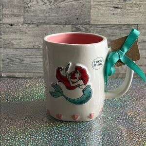Ariel Mermaid Mug with Pink Interior